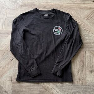 Vans Black Long Sleeve Tee